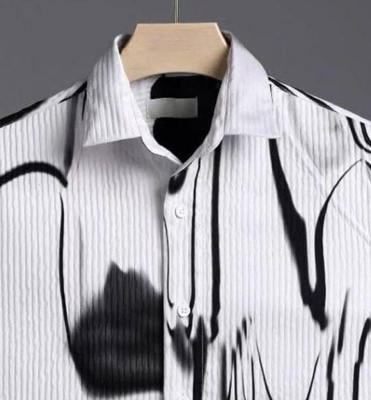 Premium Cotton Blend Luxury
Print Comfort Fit Luxe Shirt