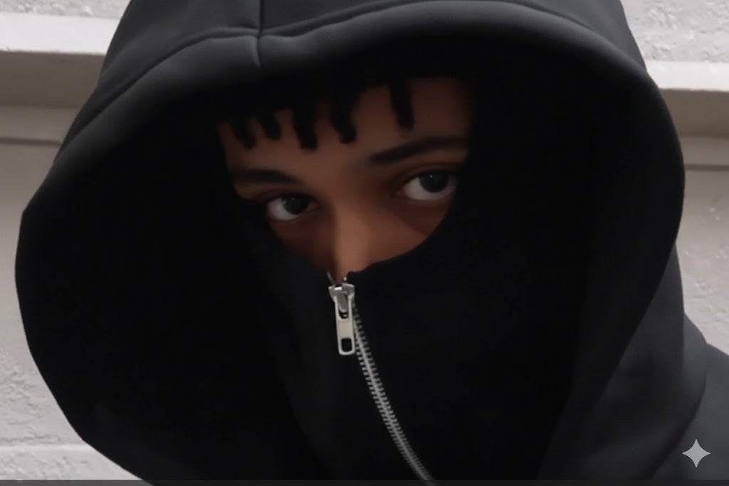 Full Sleeves Zipper Hoodie with Mask